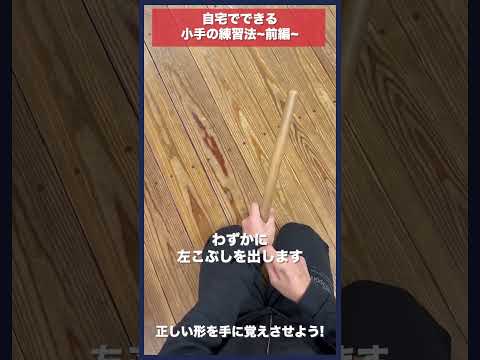 【剣道】自宅でできる小手練習法 #kendo #shorts #剣道