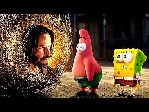 Bob Esponja se encuentra con Keanu Reeves Y Snoop Dogg | Bob Esponja: Al rescate | Clip en Español