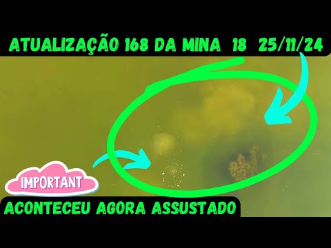 Atualização 168 da mina 18 da BRASKEM no Mutange | Maceió | Alagoas Brasil | visto de cima em em 4K