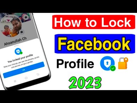 Facebook Profile Lock Kaise Kare | How to Lock Facebook Profile 2023 | Facebook Private Account