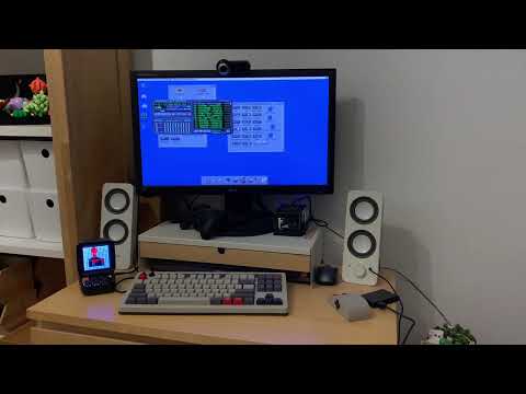 AmigaAMP on MiSTer FPGA (Amiga 1200)(Amiga core) - while sorting through paperwork - alt soundtrack