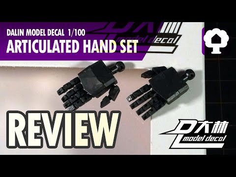 Dalin 1/100 Articulated Hand Set Review - Hobby Clubhouse | Gundam and Gunpla Accessories and Mods