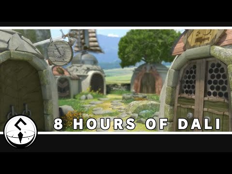 8 Hours of Dali Village Music & Ambience - Ambient Study/Work/Chill Mix - Final Fantasy IX Remix