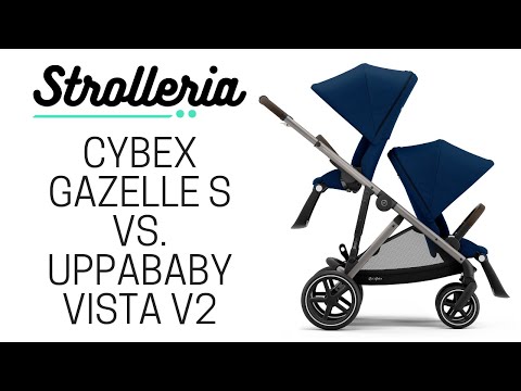 Cybex Gazelle S vs. UPPAbaby VISTA V2 Stroller Comparison