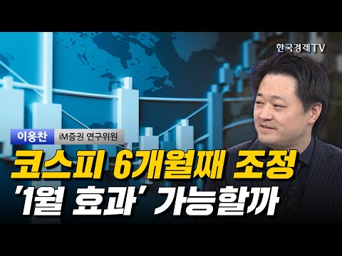 코스피 6개월째 조정 '1월 효과' 가능할까 I 이웅찬 I 코스피 I 코스닥 I 환율 I 美증시 I 트럼프 I