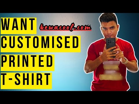 How to Get Customized Printed T-Shirts on Bewakoof.com | Create Your Own Style!