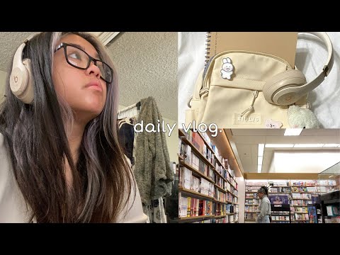 realistic days: grwm, manga, studying korean / hangul