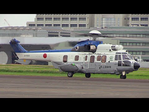 【立川航空祭2024】陸上自衛隊 要人輸送ヘリコプター帰投/Eurocopter EC225LP Super Puma