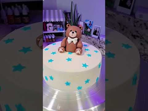 babyshower cake #cake #pastel #tutorial #freetutorial #baker #recipe #foryou #fypシ #fondant #parati