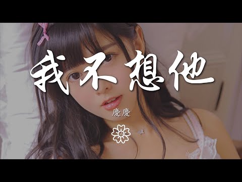 慶慶 - 我不想他『不想他 我不想念他』【動態歌詞Lyrics】