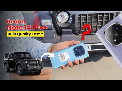 Redmi Note 14 Pro+ 5G 🔥 Damage Test 🚙 Rough & Tough 5G Phone