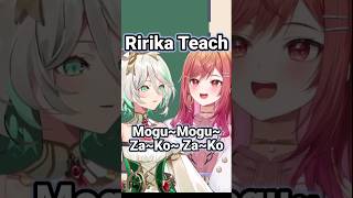 Ririka Teached Cecilia some Cute Japanese [Hololive | Ririka Cecilia]