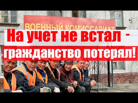 Лишение гражданства новых граждан. Срок службы 2 года - все? #армия #призыв #военкомат