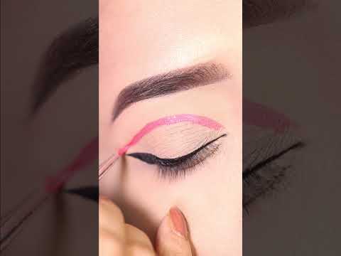 #shorts Colourful Eyeliner look || Shilpa