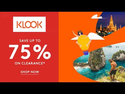 Klook Coupon Code 2024 ✅ Klook Discount Code