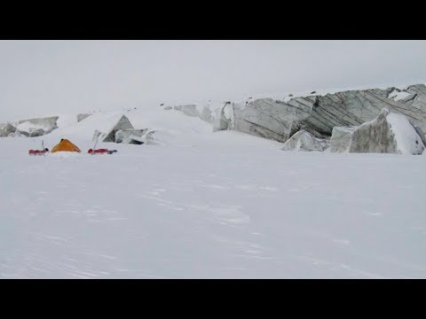 Camp at the end of the Barnes crossing - Barnes Icecap expedition - 2012