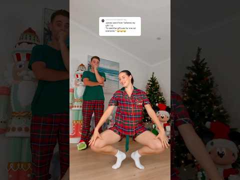 HE DEFINITELY WASN’T EXPECTING THAT! 😳🤣🎄 - #dance #trend #viral #christmas #funny #shorts