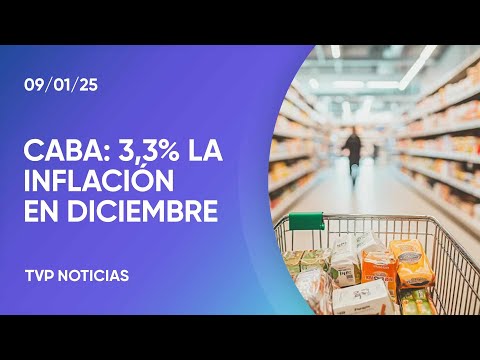 Se dieron a conocer los números de la inflación en la Ciudad de Buenos Aires durante diciembre