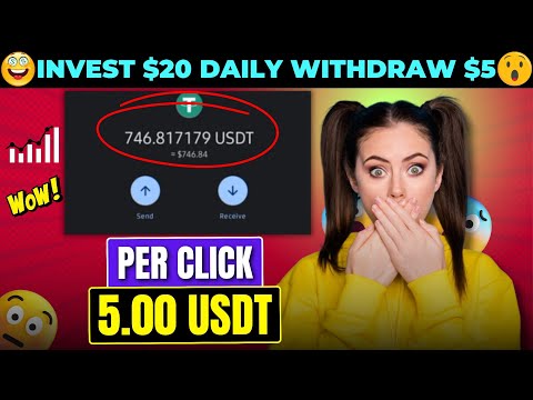 INVEST $20 DAILY WITHDRAW $5 (🔥PROOF) : (DO NOT MISS❌) USDT MINING WEBSITE 🚀 HIGH PROFIT WEBSITE 🎁