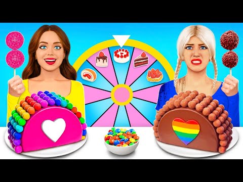 Rich vs Poor Chocolate Cake Decorating Challenge | Cake Battle & Chocolate Ideas by RATATA