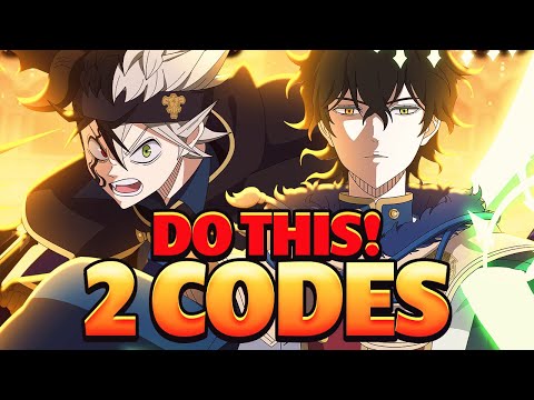 2 CODES!!! DO THIS BEFORE YOU CANT - VOTE NOW!!! (Half-Anni World Match) | Black Clover Mobile