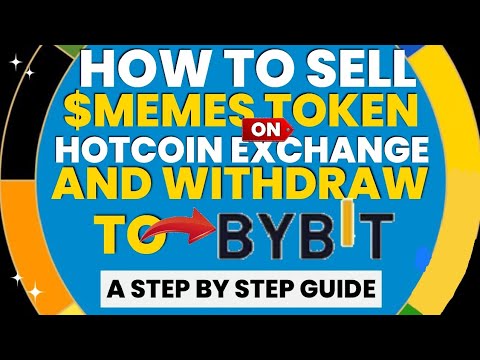 HOW TO SELL $MEMES ON HOTCOIN EXCHANGE AND WITHDRAW YOUR USDT TO BYBIT || A STEP BY STEP GUIDE