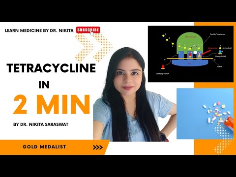 Tetracycline Mechanism of Action Animation in 2 minutes | Tetracycline Mechanism of Action