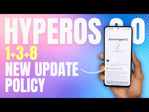 HyperOS 2.0 Android 15 Updates New Policy 🚀 1+3+8 NEW UPDATE PATTERN ✅