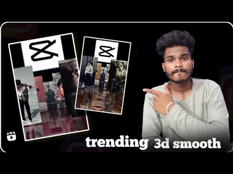 Trending 3D Image Transition Reel Editing Tutorial | New Capcut Template | 3D Smooth video editing