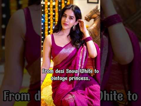 Nabha Natesh’s Mesmerizing Saree Looks 🌸 #DesiCharm