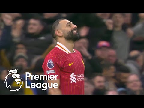 Mohamed Salah taps Liverpool 4-1 in front of Tottenham Hotspur | Premier League | NBC Sports