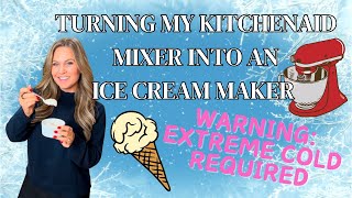 Arctic Blast Homemade Ice Cream! Kitchenaid + Cold