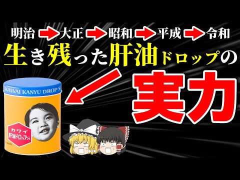 【肝油】昭和から親しまれている肝油ドロップの本当のチカラ【ゆっくり解説】