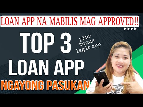 TOP 3 LENDING APPLICATION || UTANGAN NGAYONG PASUKAN