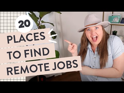 20 Places to find REMOTE Customer Service Jobs Online