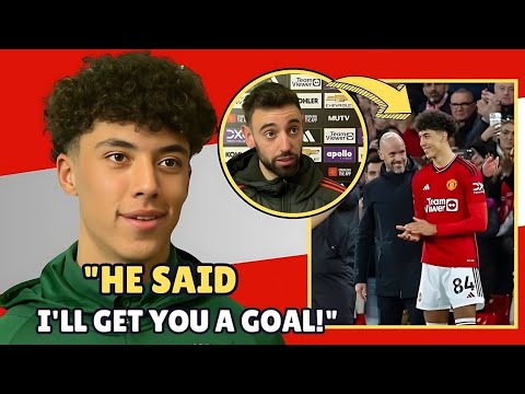 🤩 See What Ten Hag And Fernandes Did During Sheffield Win| Man United News