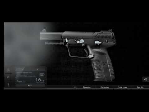 【游戏枪】 FN Five-Seven USG 【手枪型】 完美20弹发。