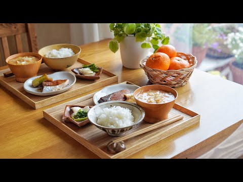 Japanese breakfast｜Homemade tofu snack