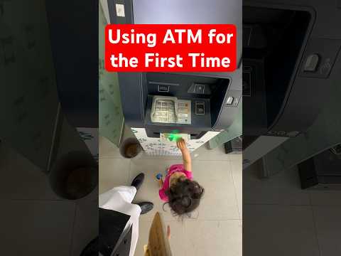 Using #ATM for the first time #usmantahirjappa #umaisavlogs #baby #cutebaby