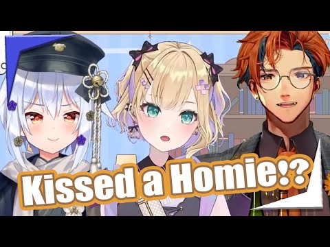 Roberu and Noa share their drunk kissing stories【Holostars VSpo EngSub】