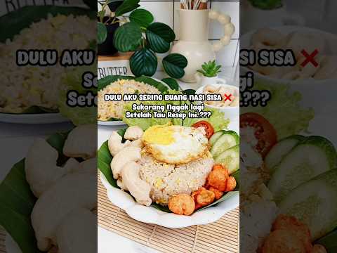 Stop Buang Buang Sisa Nasi Semalam ‼️ Coba Di Masak Gini Jadi Menu Yang Enak Banget