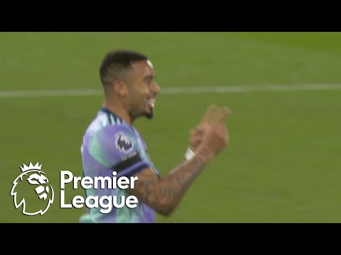 Gabriel Jesus blasts Arsenal 2-1 ahead of Crystal Palace | Premier League | NBC Sports