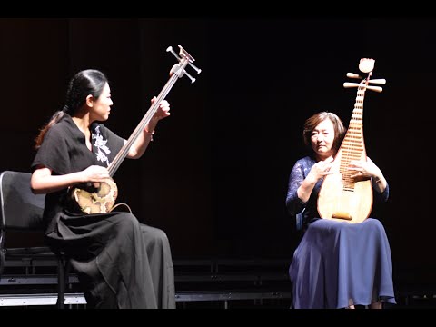 繆琪、高藝真：琵琶三絃二重奏【江南春】（自然音響）MIAO Qi & GAO Yizhen: Pipa Sanxian duet "Spring South of the Yangtze River"