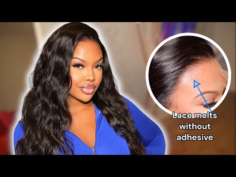 New Hairstyle In 2 mins With This Glueless Wig | Pre-Plucked Hairline | Quick & Melted | HAIRVIVI