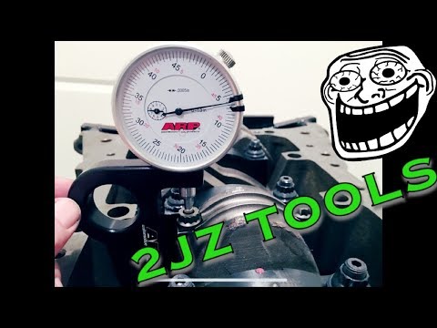 What tools do you need to build a 2JZ engine?