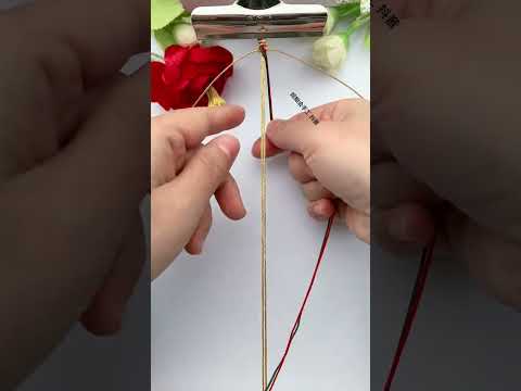 Christmas bracelets, braiding skills sharing, simple braiding bracelet tutorial, bracelet braidi