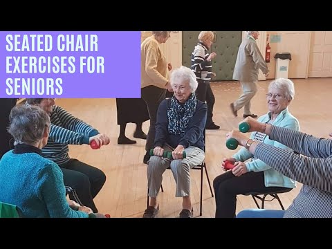 Chair based leg exercises