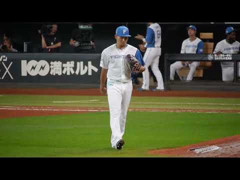 7/28 9回のマウンドに上がる伊藤大海