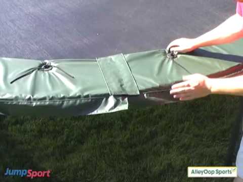 JumpSport Trampoline Pad Installation - April 2009