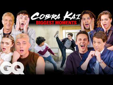 ‘Cobra Kai’ Cast Break Down The Show’s Biggest Moments | GQ